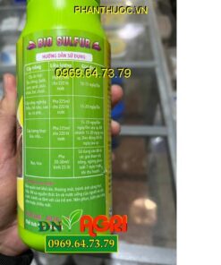 Phân Bón BIO SULFUR Hữu Cơ-Ngừa Phấn Trắng-Đuổi Côn Trùng-Mát Bông- Dưỡng Cây