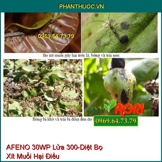 AFENO 30WP Lửa 300 - Trừ Rầy Nâu- Bọ Trĩ-Rệp Sáp- Bọ Xít Muỗi- Rầy Xanh