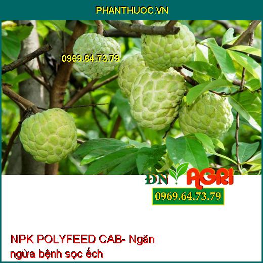 PHÂN BÓN LÁ NPK POLYFEED CAB- SIÊU SẠCH TRÁI- BÓNG TRÁI- LÊN MÀU ĐẸP