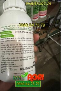 FOLCROP Ca-B - CHỐNG NỨT TRÁI, THỐI TRÁI, KHÁNG KHUẨN, KÍCH THÍCH RA HOA