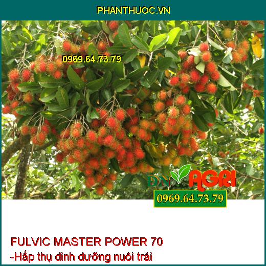 PHÂN BÓN SINH HỌC FULVIC MASTER POWER 70 -Tẩy Ghẻ, Bóng Trái,Giải Độc Cây