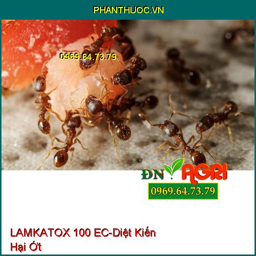 THUỐC TRỪ MUỖI, RUỒI, KIẾN, GIÁN, CÔN TRÙNG LAMKATOX 100 EC