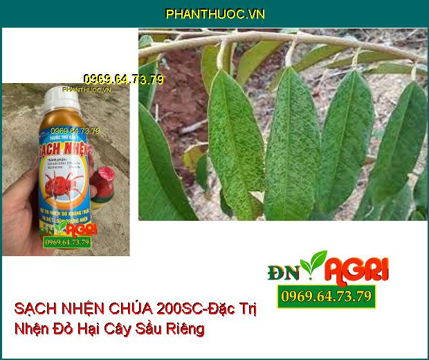 THUỐC TRỪ SÂU SẠCH NHỆN CHÚA 200SC - Đặc Trị Nhện Đỏ Kháng Thuốc Và Diệt Luôn Trứng Nhện