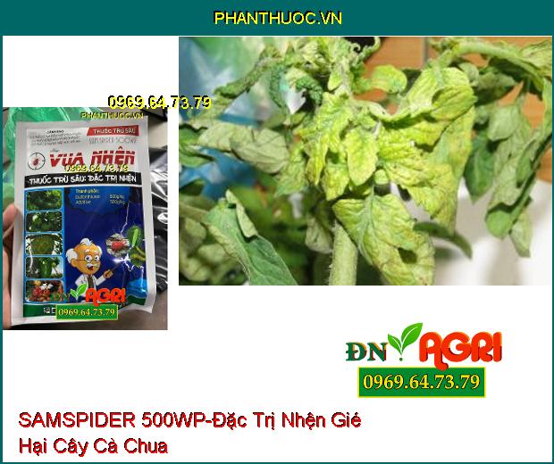 THUỐC TRỪ SÂU SAMSPIDER 500WP VUA NHỆN - Đặc Trị Nhện Trên Cây Trồng