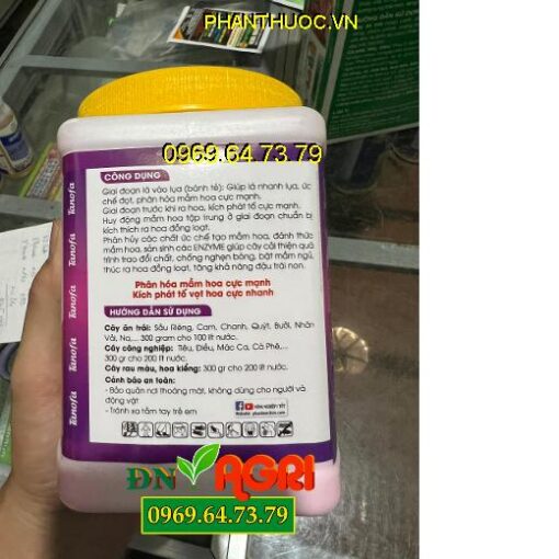 PHÂN BÓN NPK BỔ SUNG VI LƯỢNG AV-PLUS NPK 100-55-10+TE RƯỚC MẮT CUA- RA HOA CỰC MẠNH.