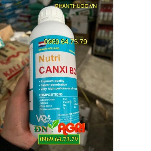 NUTRI CANXI BO- Chống Nứt Trái- Mập Đọt- Cứng Cây- Chống Rụng Trái Non