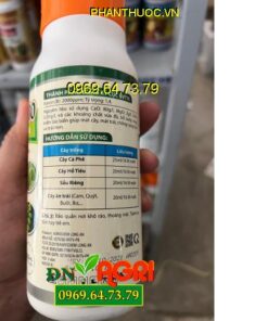 PHÂN BÓN VI LƯỢNG AGRO PACIOBO ORGANIC CA BO - Giúp Mát Cây, Mát Trái, Chống Rụng Hoa Trái Non