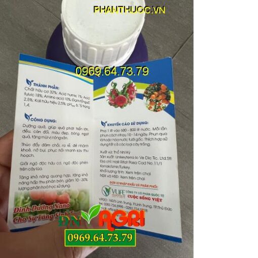 PLANTMATE Bio CSV- Đâm Chồi- Bung Đọt- Ra Hoa Đồng Loạt- Nuôi Quả