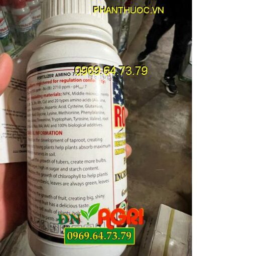 PHÂN BÓN VI LƯỢNG AMINO 7777 ROOTS USA - Dưỡng Rễ Cây Con, Hoa Kiểng, Rau Màu, Tái Tạo Rễ Bị Hư, Thối Rễ