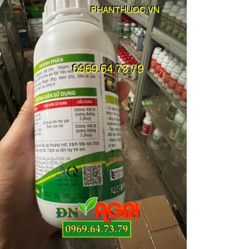 PHÂN BÓN LÁ AV3 ZIN HITOCO 26 MAGIE KẼM SILIC - XANH GAI, SÁNG TRÁI, PHÁT CHỒI, NẢY LỘC, CỨNG CÂY