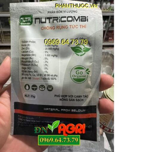 PHÂN BÓN VI LƯỢNG NUTRICOMBI - KÍCH THÍCH TĂNG ĐẬU TRÁI CÂY TRỒNG - TĂNG LƯỢNG HOA - CHẤT LƯỢNG CỦA TRÁI