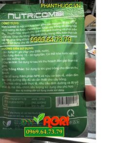 PHÂN BÓN VI LƯỢNG NUTRICOMBI - KÍCH THÍCH TĂNG ĐẬU TRÁI CÂY TRỒNG - TĂNG LƯỢNG HOA - CHẤT LƯỢNG CỦA TRÁI