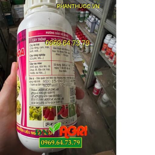 PK 15-3 GEL KALIPHOS PLUS SIÊU RA HOA - Bung Hoa Đồng Loạt, Mập Bông, Sáng Bông