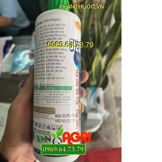 PHÂN BÓN LÁ NPK POLYFEED CAB- SIÊU SẠCH TRÁI- BÓNG TRÁI- LÊN MÀU ĐẸP