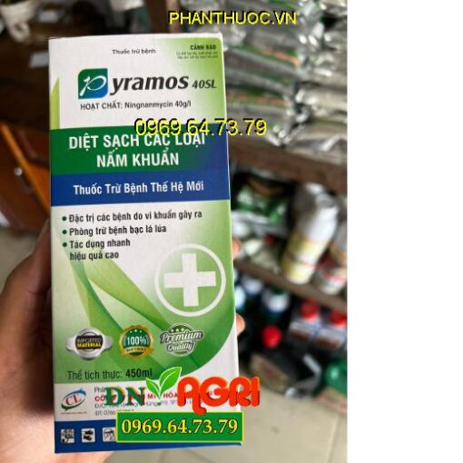 THUỐC TRỪ BỆNH PYRAMOS 40SL - Đặc Trị Các Loại Nấm Bệnh, Bạc Lá Trên Lúa