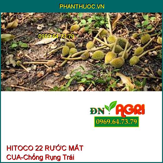 HITOCO 22 RƯỚC MẮT CUA - Rước Hoa Đồng Loạt, Chống Rụng Hoa, Rụng Trái Non