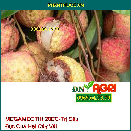 THUỐC TRỪ SÂU MEGAMECTIN 20EC –  Đặc Trị Sâu Cuốn Lá, Sâu Đục Quả, Bọ Trĩ, Tuyến Trùng