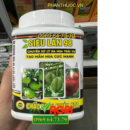 SIÊU LÂN 98- Giúp Tạo Mầm Hoa Cực Mạnh, Ra Hoa Đồng Loạt , Ra Hoa Trái Vụ