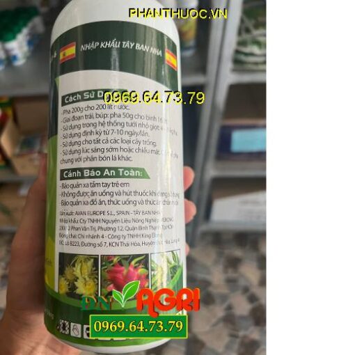 PHÂN BÓN DẠNG GEL TERRAGEL NP 41-6 ĐÂM CHỒI DƯỠNG BÚP VỚI VI LƯỢNG CHELATE -  Đâm Chồi, Xanh Lá, Phục Hồi Cây