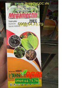 THUỐC TRỪ SÂU MEGAMECTIN 20EC –  Đặc Trị Sâu Cuốn Lá, Sâu Đục Quả, Bọ Trĩ, Tuyến Trùng