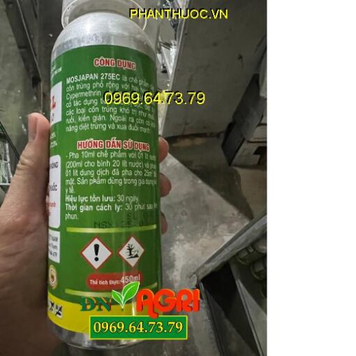 MOSJAPAN 275EC CYBUSH KILL- Diệt Ruồi-Kiến-Gián- Diệt Trứng Và Xua Đuổi Mạnh