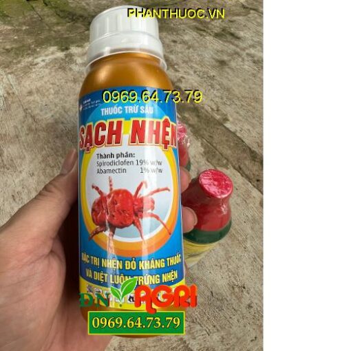 THUỐC TRỪ SÂU SẠCH NHỆN CHÚA 200SC - Đặc Trị Nhện Đỏ Kháng Thuốc Và Diệt Luôn Trứng Nhện