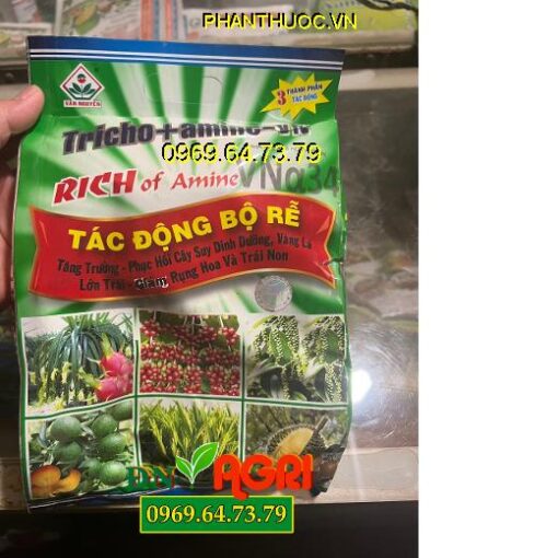 PHÂN BÓN RICH OF AMINEVNA34 - TĂNG TRƯỞNG, LỚN TRÁI, PHỤC HỒI CÂY