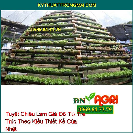 Tuyệt Chiêu Làm Giá Đỡ Từ Tre Trúc Theo Kiểu Thiết Kế Của Nhật