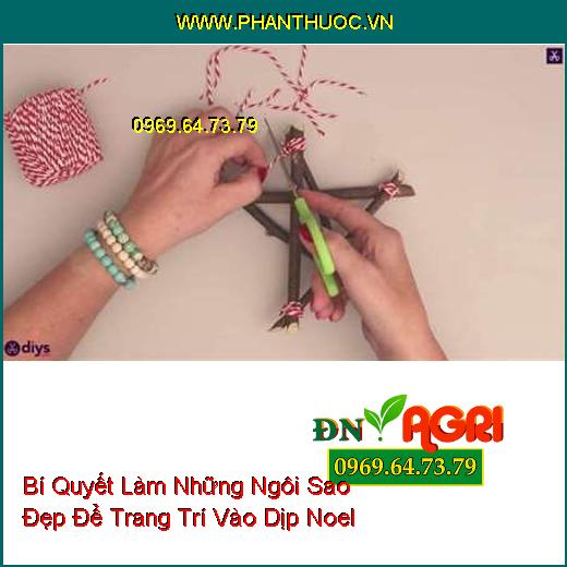 Bí Quyết Làm Những Ngôi Sao Đẹp Để Trang Trí Vào Dịp Noel