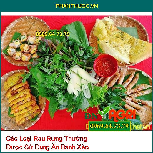 Các Loại Rau Rừng Thường Được Sử Dụng Ăn Bánh Xèo