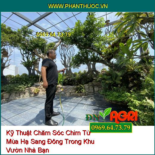 Kỹ Thuật Chăm Sóc Chim Từ Mùa Hạ Sang Đông Trong Khu Vườn Nhà Bạn 