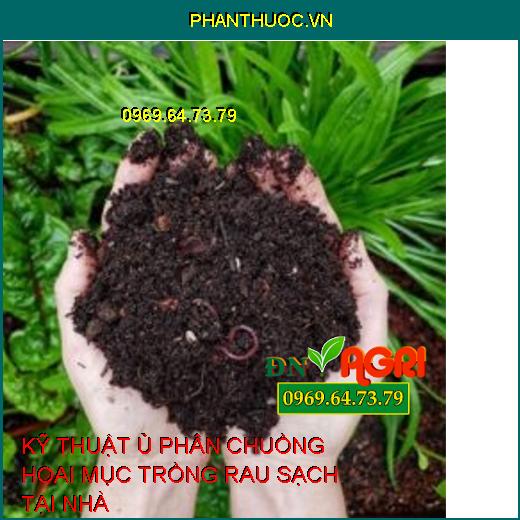 KỸ THUẬT Ủ PHÂN CHUỒNG HOAI MỤC TRỒNG RAU SẠCH TẠI NHÀ