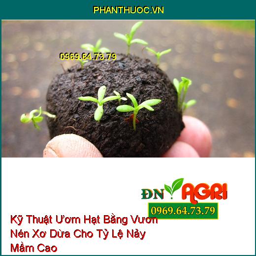 Kỹ Thuật Ươm Hạt Bằng Vươn Nén Xơ Dừa Cho Tỷ Lệ Nảy Mầm Cao