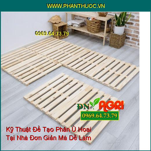 Kỹ Thuật Để Tạo Phân Ủ Hoai Tại Nhà Đơn Giản Mà Dễ Làm