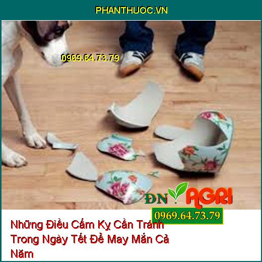 Những Điều Cấm Kỵ Cần Tránh Trong Ngày Tết Để May Mắn Cả Năm