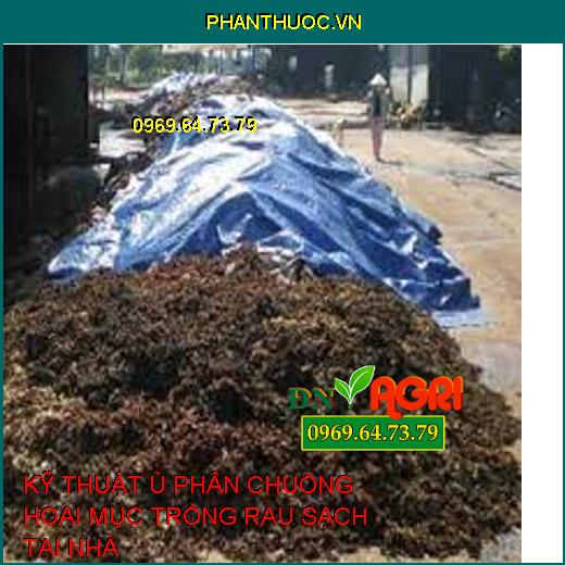 KỸ THUẬT Ủ PHÂN CHUỒNG HOAI MỤC TRỒNG RAU SẠCH TẠI NHÀ