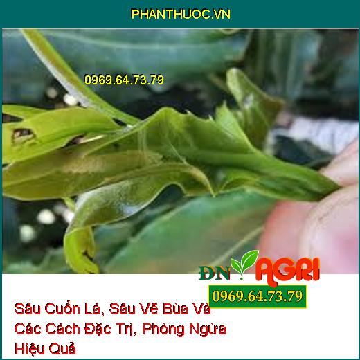 Sâu Cuốn Lá, Sâu Vẽ Bùa Và Các Cách Đặc Trị, Phòng Ngừa Hiệu Quả