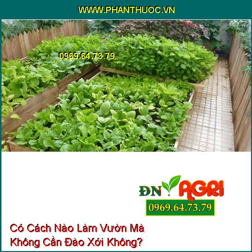 Có Cách Nào Làm Vườn Mà Không Cần Đào Xới Không? 