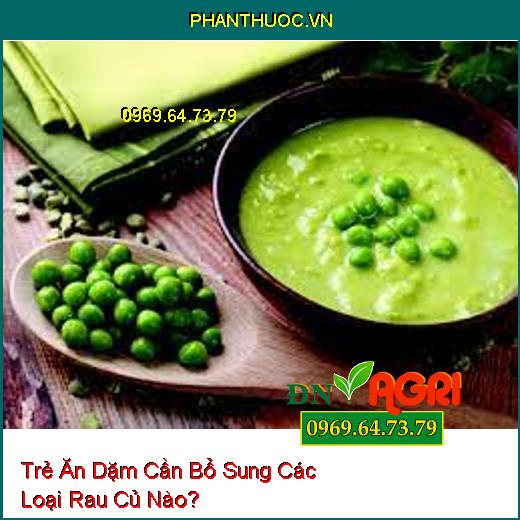 Trẻ Ăn Dặm Cần Bổ Sung Các Loại Rau Củ Nào?