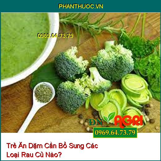 Trẻ Ăn Dặm Cần Bổ Sung Các Loại Rau Củ Nào?