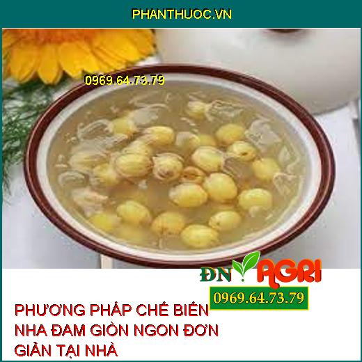 PHƯƠNG PHÁP CHẾ BIẾN NHA ĐAM GIÒN NGON ĐƠN GIẢN TẠI NHÀ