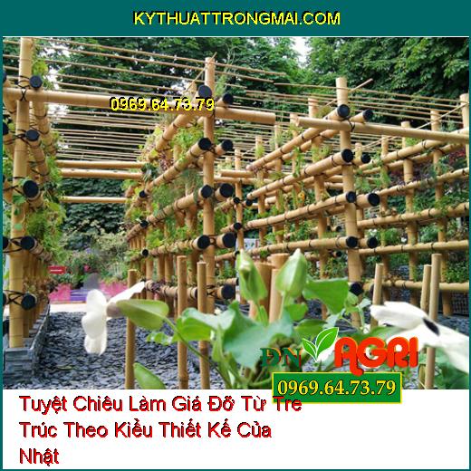 Tuyệt Chiêu Làm Giá Đỡ Từ Tre Trúc Theo Kiểu Thiết Kế Của Nhật