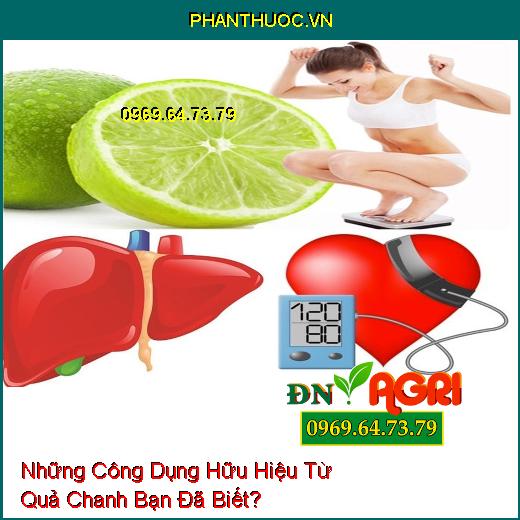 Những Công Dụng Hữu Hiệu Từ Quả Chanh Bạn Đã Biết?