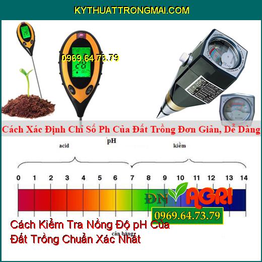 Cách Kiểm Tra Nồng Độ pH Của Đất Trồng Chuẩn Xác Nhất