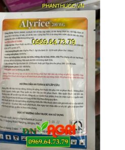 ALYRICE 200WG- Trừ Cỏ Hậu Nảy Mầm- Trừ Cỏ Lá Rộng- Cỏ Cói Lác Trên Lúa