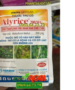 ALYRICE 200WG- Trừ Cỏ Hậu Nảy Mầm- Trừ Cỏ Lá Rộng- Cỏ Cói Lác Trên Lúa