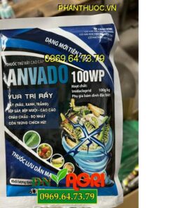 ANVADO 100WP- Đặc Trị Rầy Nâu- Rệp Sáp- Cào Cào- Bọ Nhảy- Côn Trùng Chích Hút