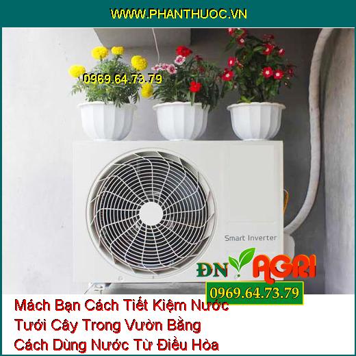 Mách Bạn Cách Tiết Kiệm Nước Tưới Cây Trong Vườn Bằng Cách Dùng Nước Từ Điều Hòa