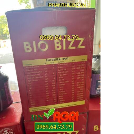 BIO BIZZ- Kích Rễ- Bung Đọt- To Trái- Nặng Ký- Giải Độc Phèn- Nâng pH Đất