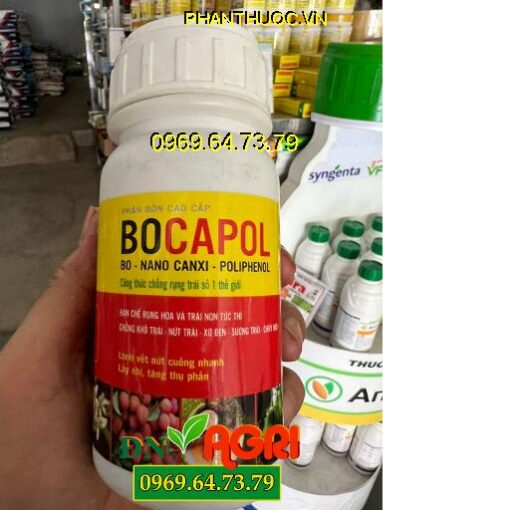 BOCAPOL - Hạn Chế Rụng Hoa Và Trái Non- Chống Nứt Trái- Sượng Trái- Xơ Đen